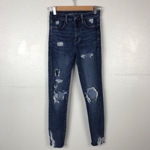 American Eagle Super Hi-Rise Jegging Size 4 Short